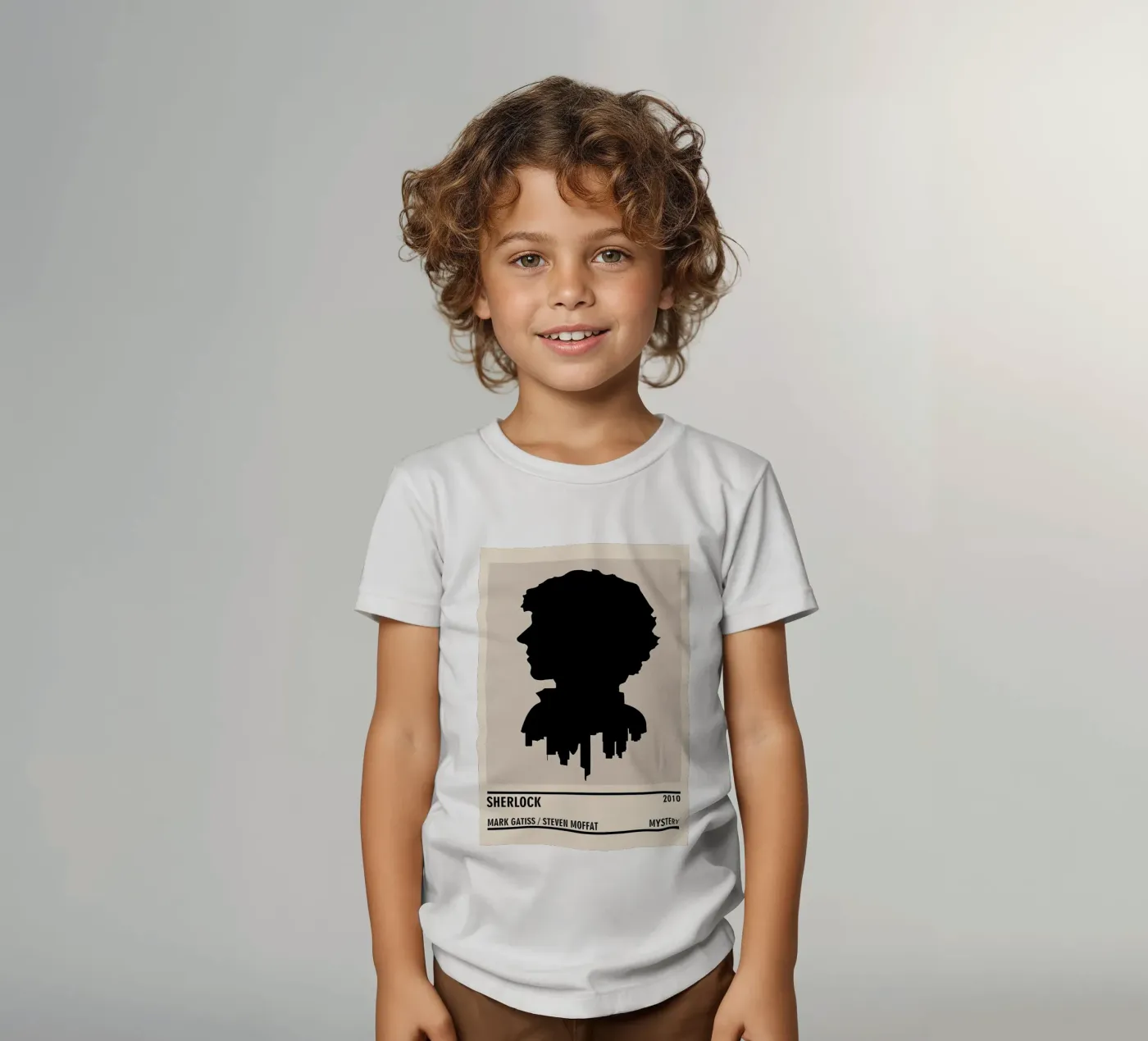 Sherlock t-shirt bambini da TheArtstudio