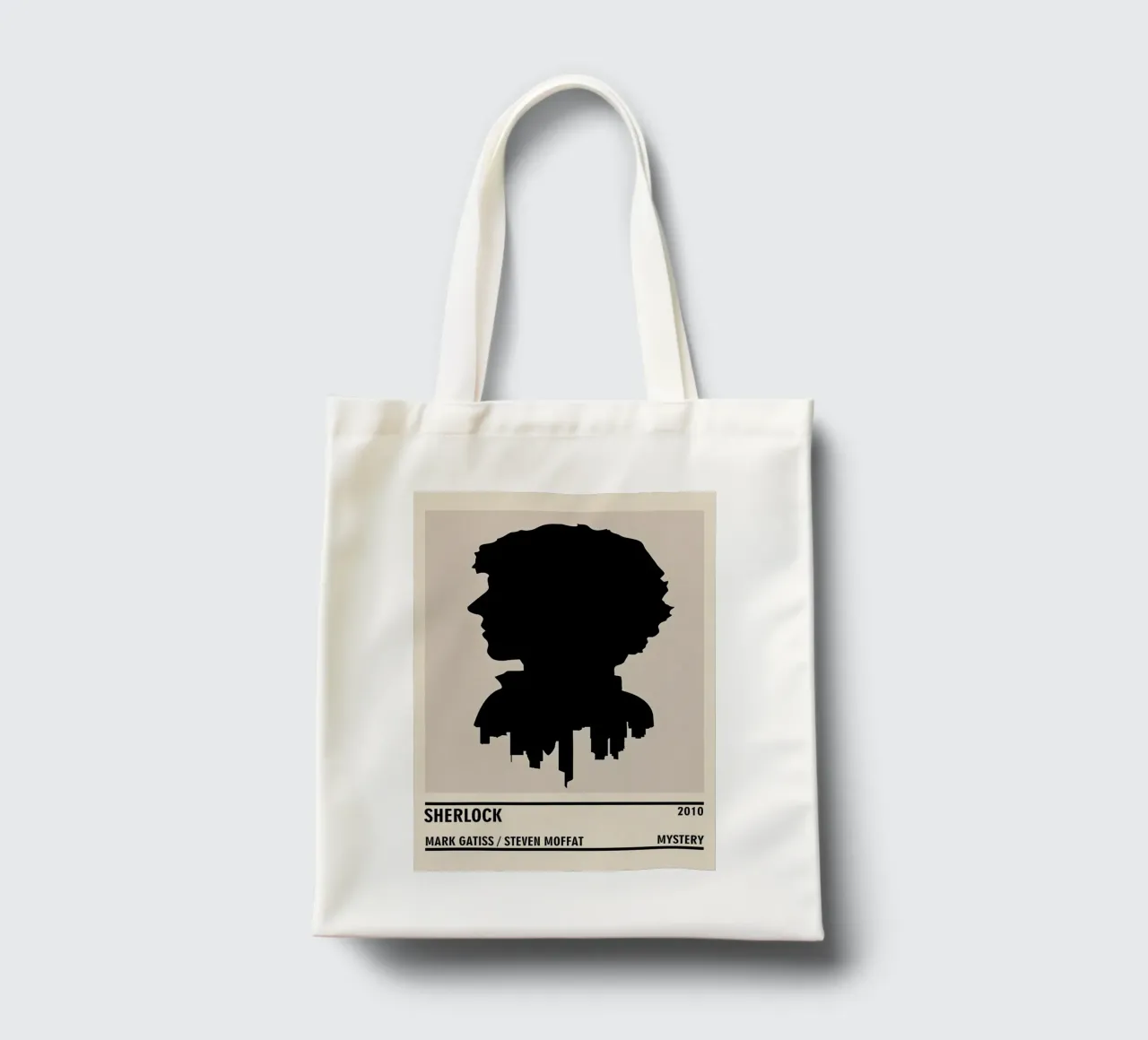 Sherlock borsa in juta da TheArtstudio
