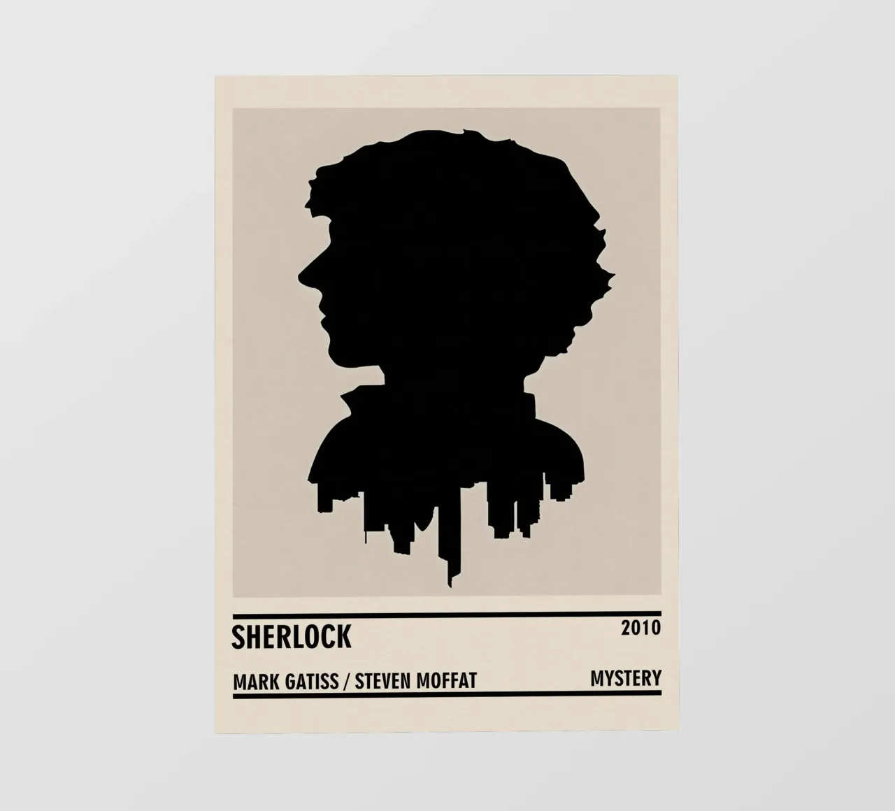 Sherlock telo in pvc da TheArtstudio