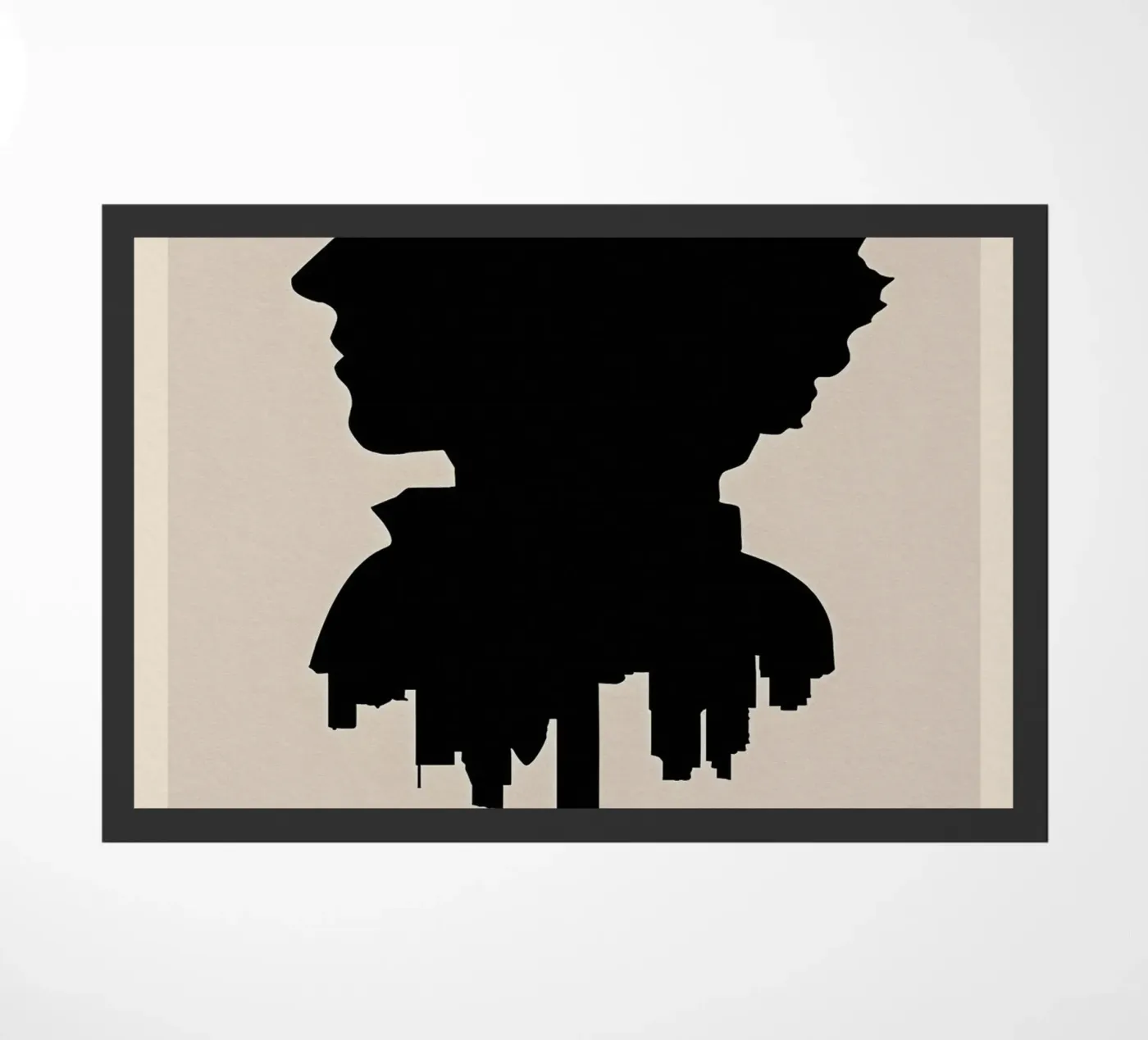 Sherlock doormat by TheArtstudio