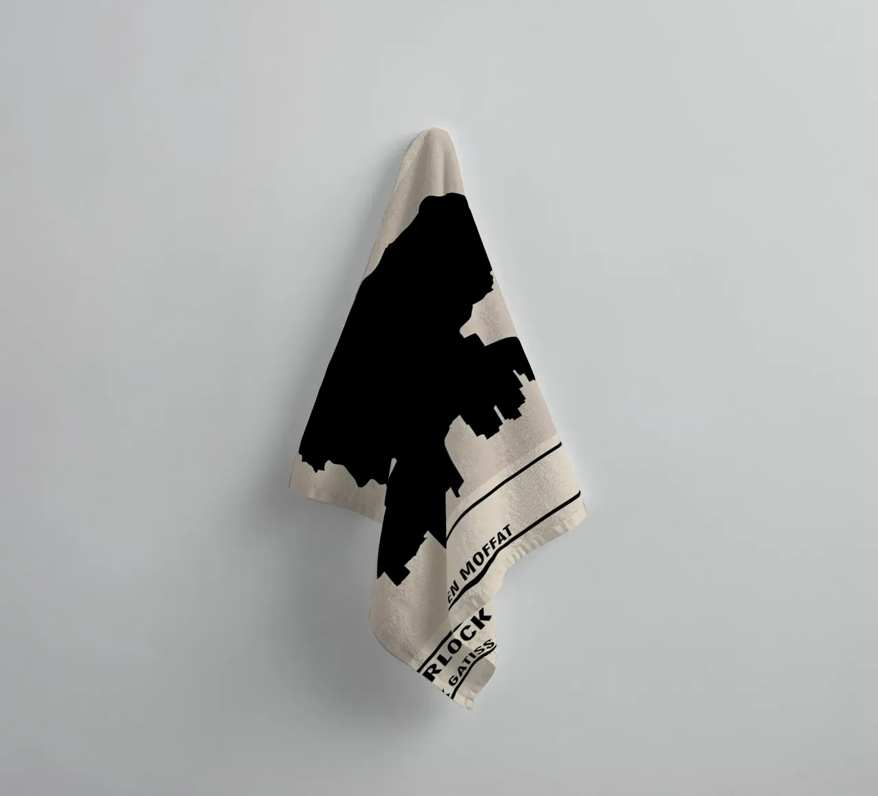 Sherlock asciugamano da bagno da TheArtstudio