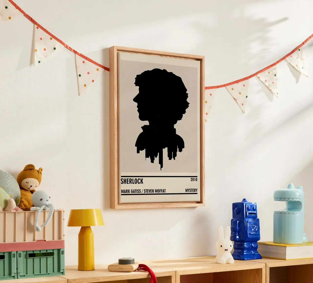 Sherlock tela con Cornice a cassetta da TheArtstudio
