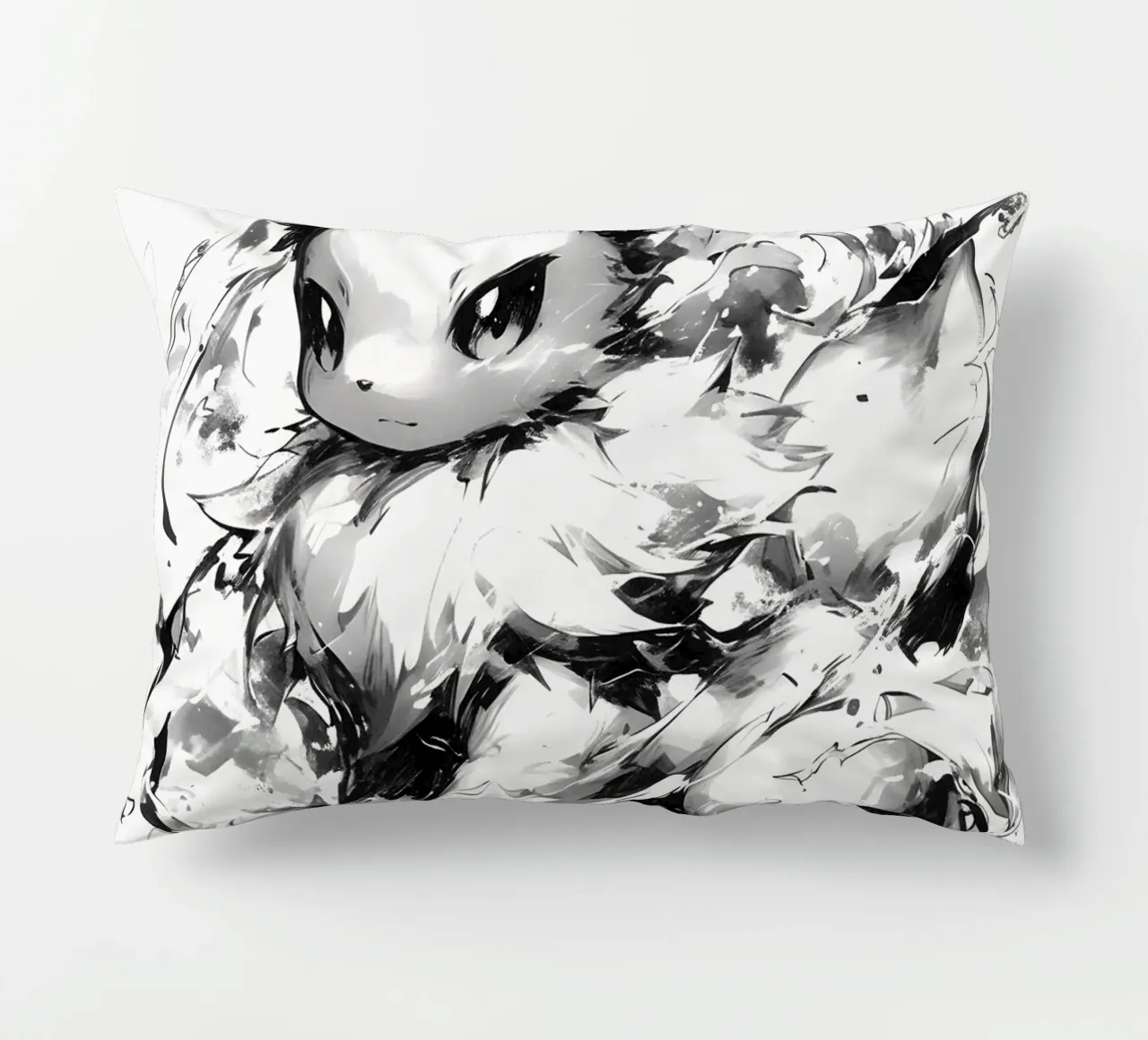 eevee black and white cuscino da CreativeStudio