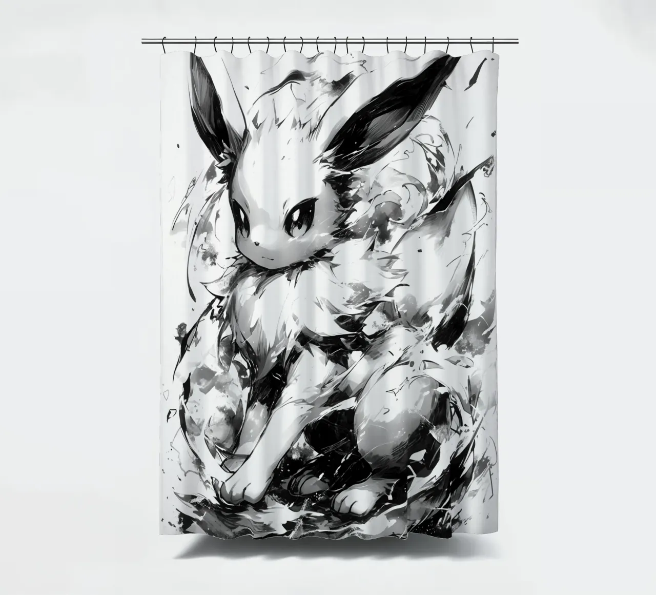 eevee black and white tenda da doccia da CreativeStudio