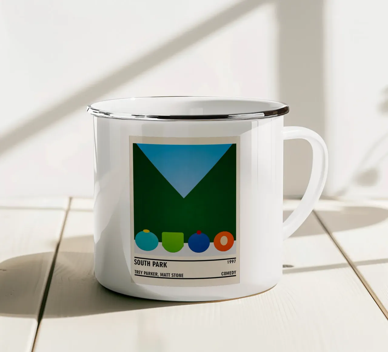 South Park tazza in smalto da TheArtstudio