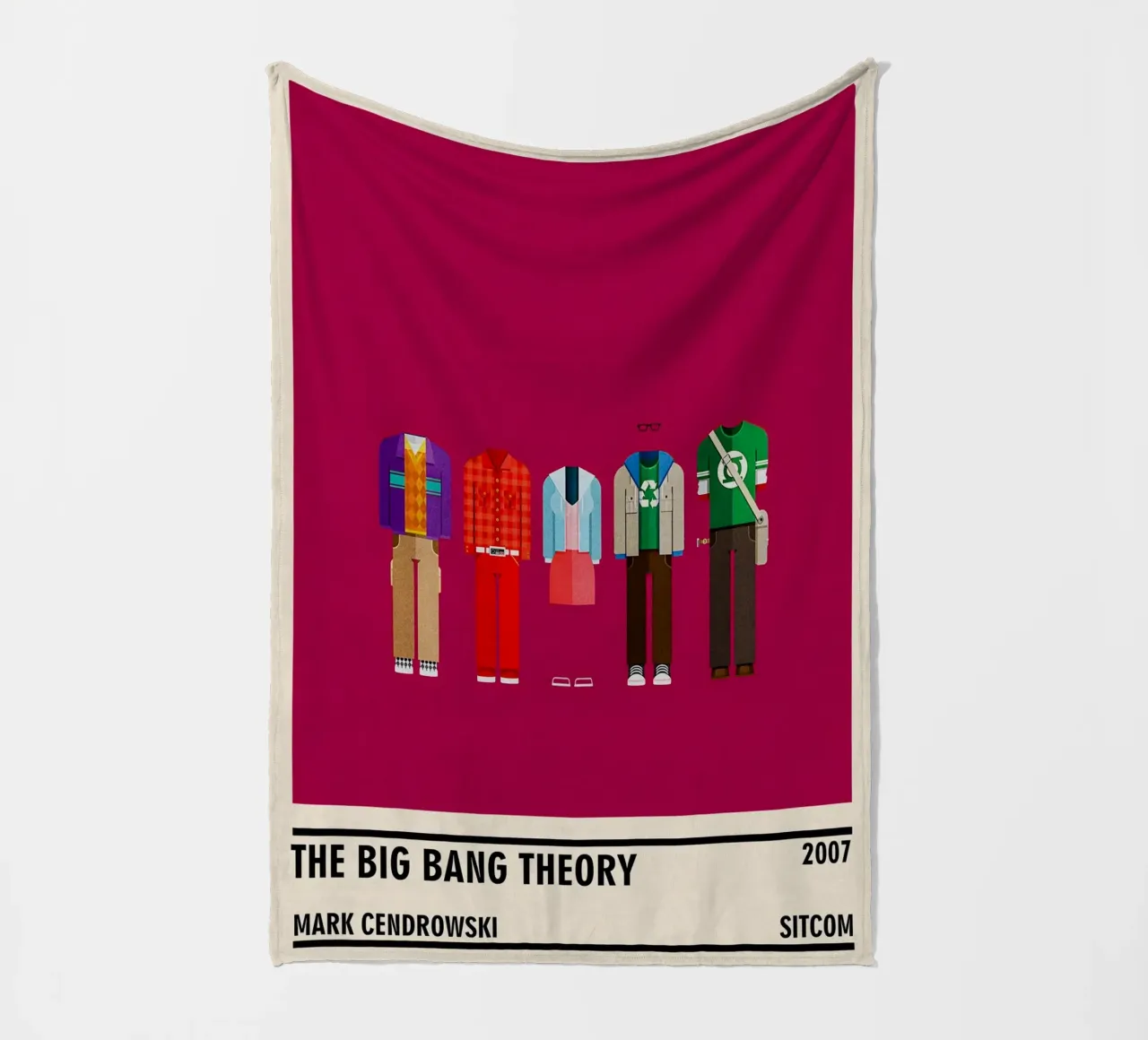 The Big Bang Theory coperta in pile da TheArtstudio