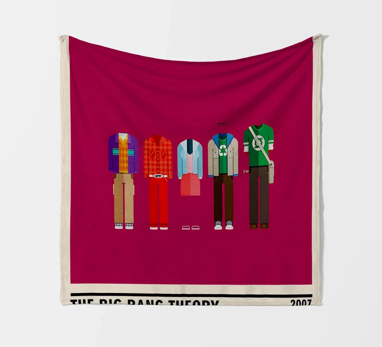 The Big Bang Theory coperta in pile da TheArtstudio