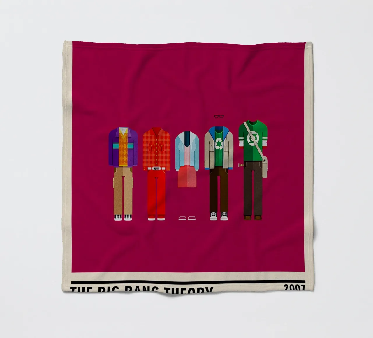 The Big Bang Theory coperta in pile da TheArtstudio
