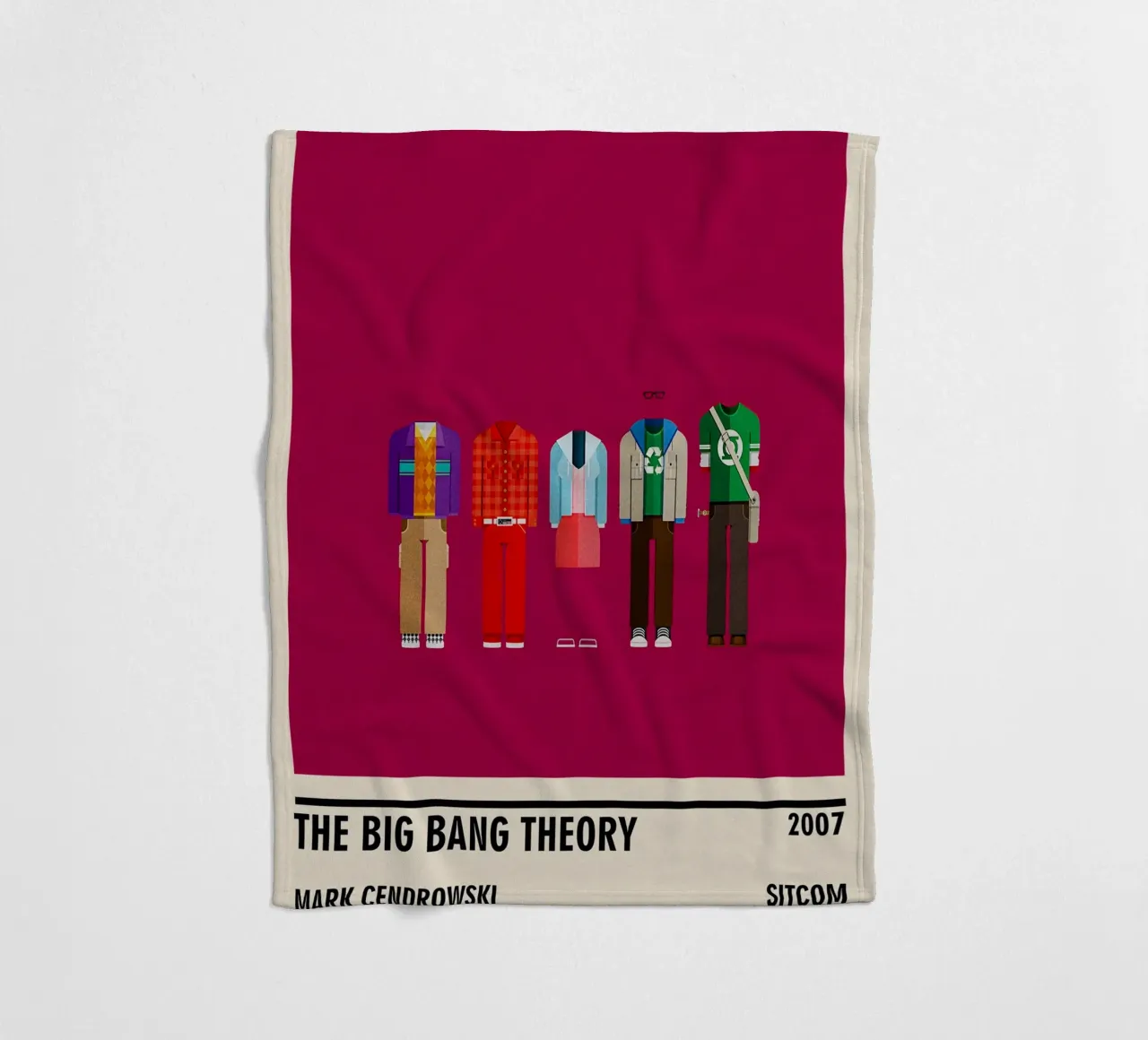 The Big Bang Theory coperta in pile da TheArtstudio