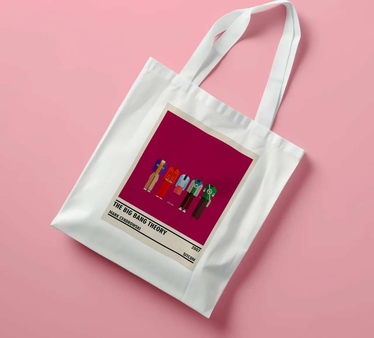 The Big Bang Theory borsa in juta da TheArtstudio