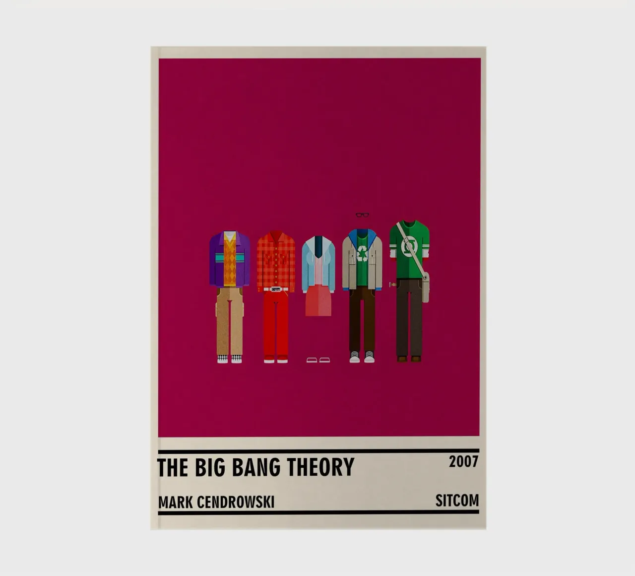 The Big Bang Theory notebook by TheArtstudio