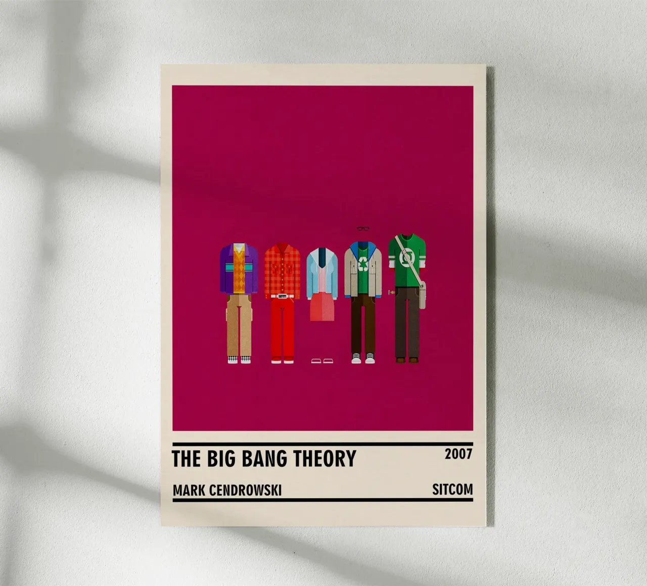 The Big Bang Theory plexiglass da TheArtstudio