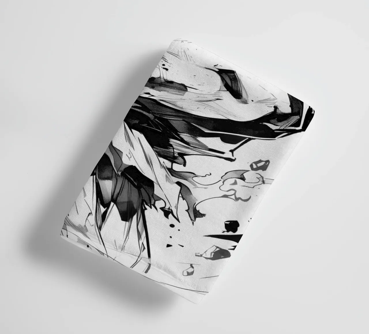 Goku black and white asciugamano da bagno da CreativeStudio