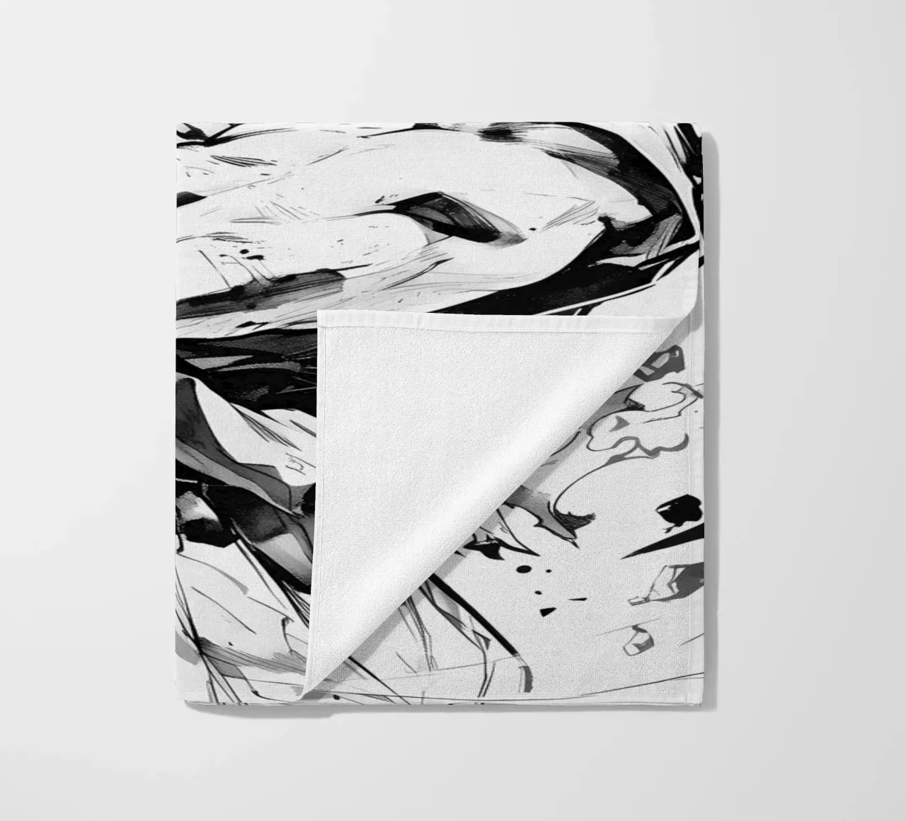 Goku black and white telo mare da CreativeStudio