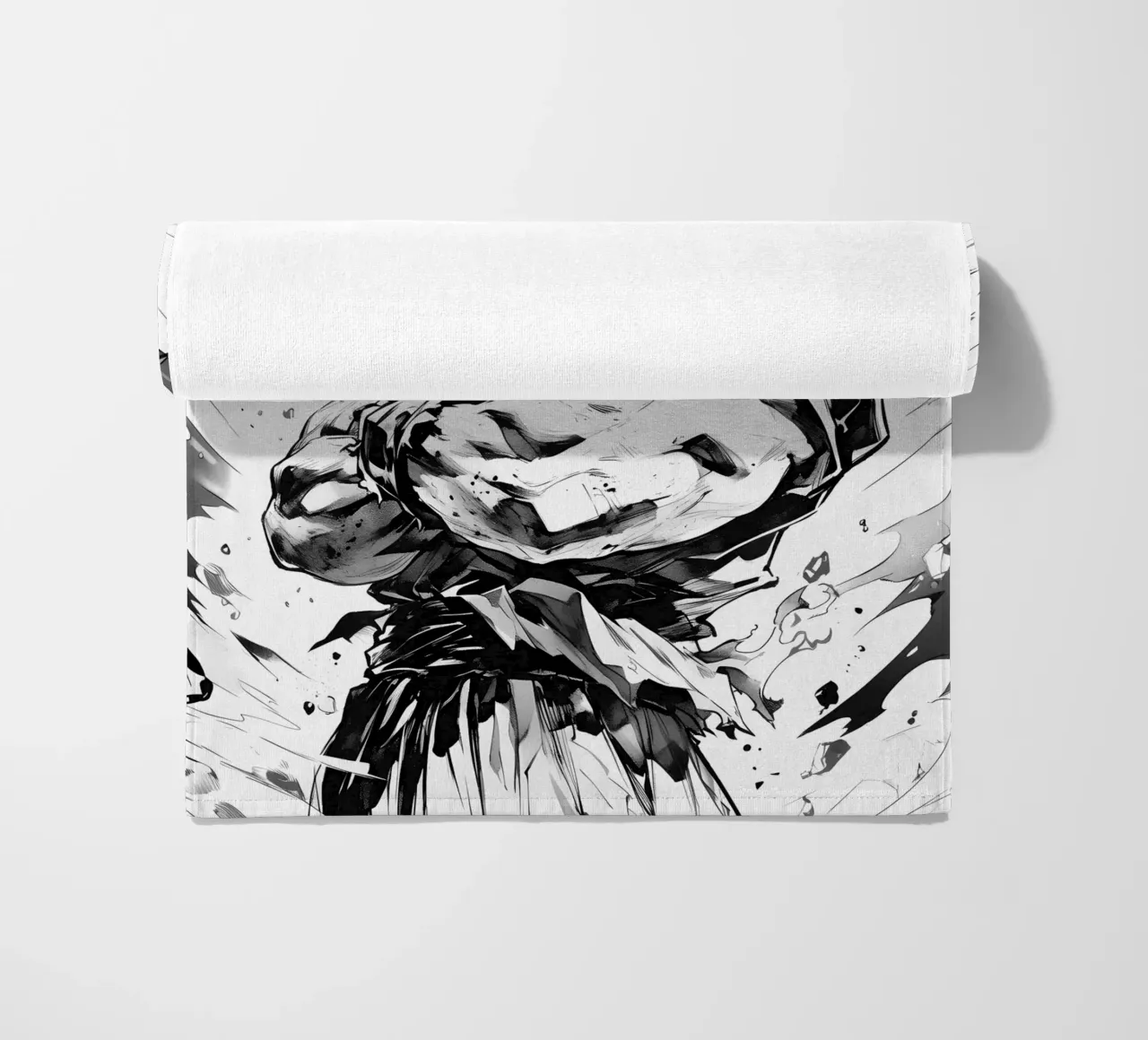 Goku black and white telo mare da CreativeStudio