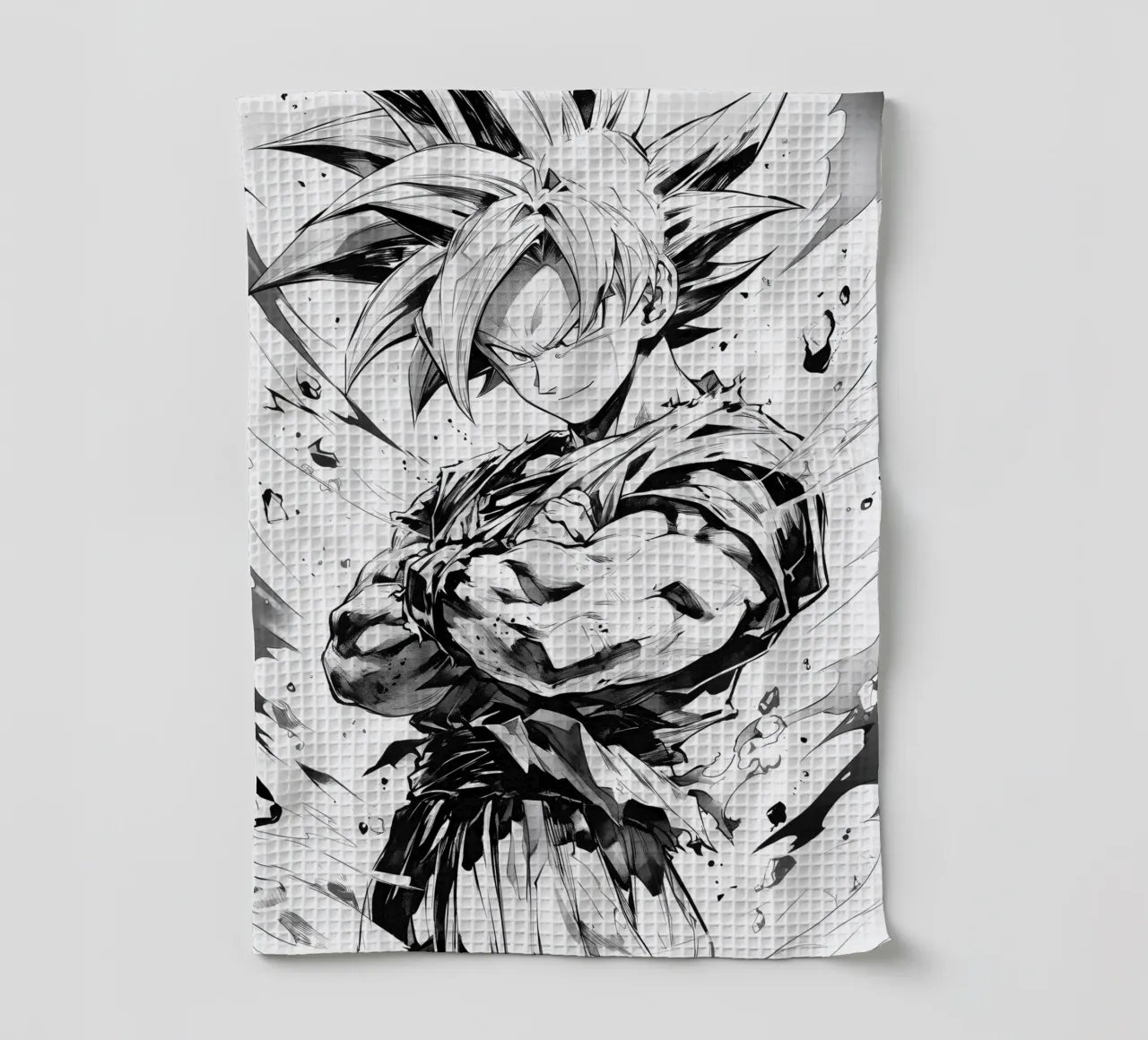 Goku black and white canovaccio da cucina da CreativeStudio