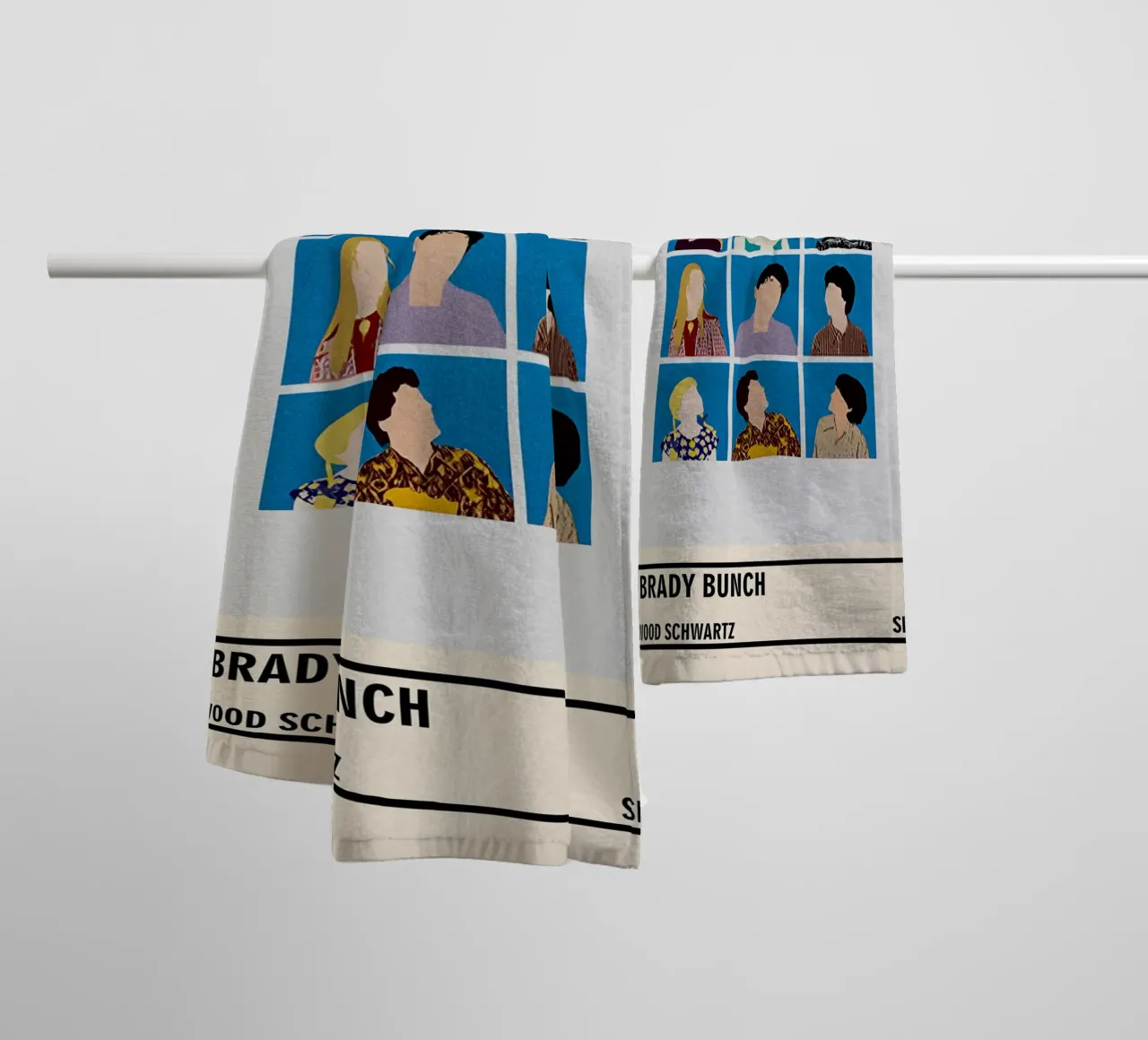 The Brady Bunch asciugamano da bagno da TheArtstudio