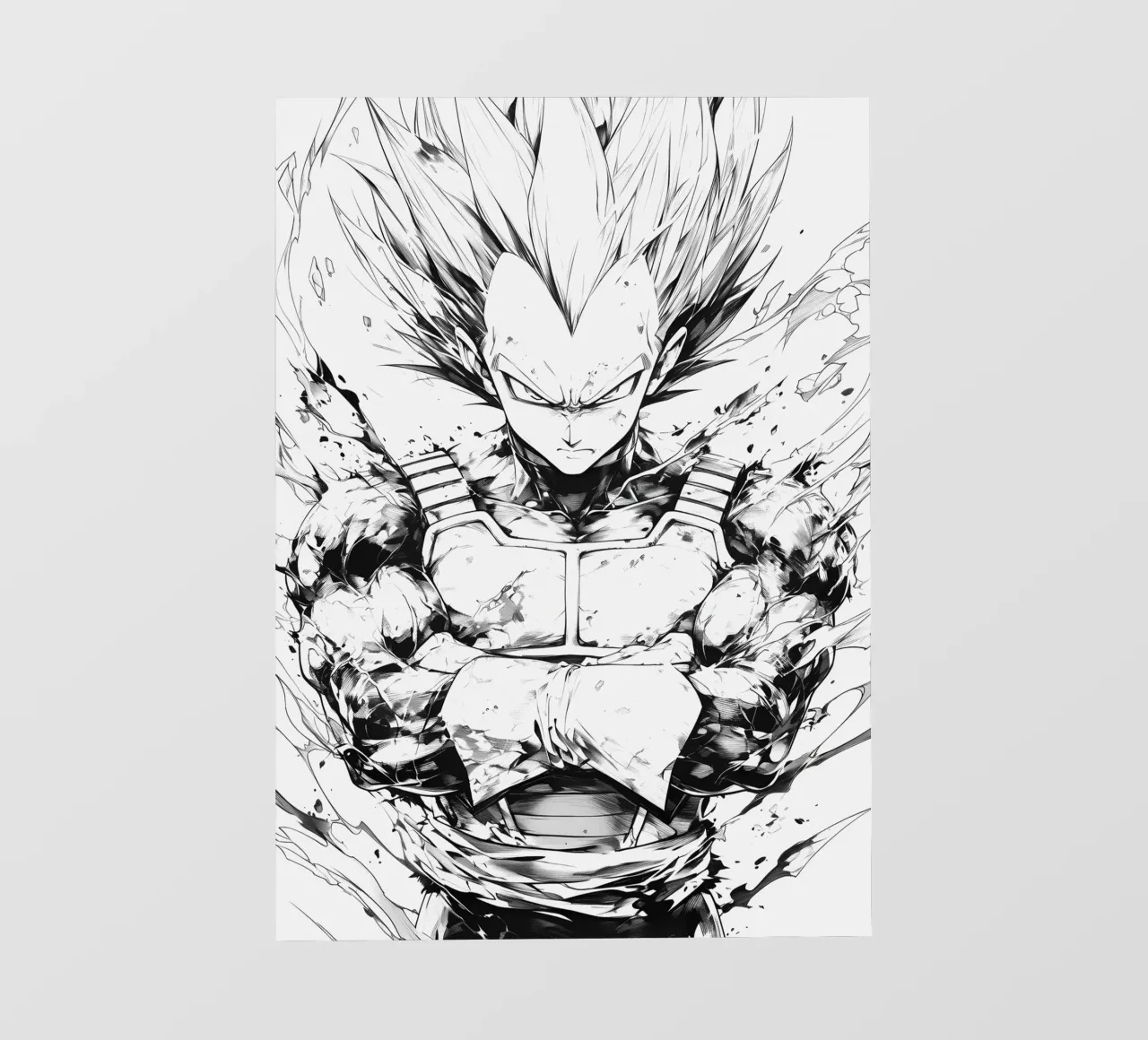 Vegeta black and white pellicola backlit da CreativeStudio