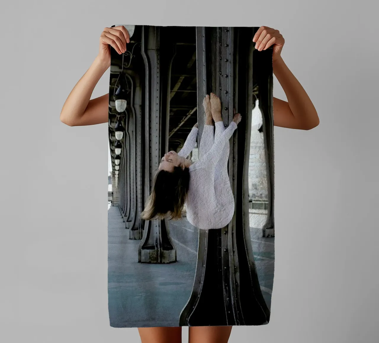 Paris #1 towel by The Urban Yoga