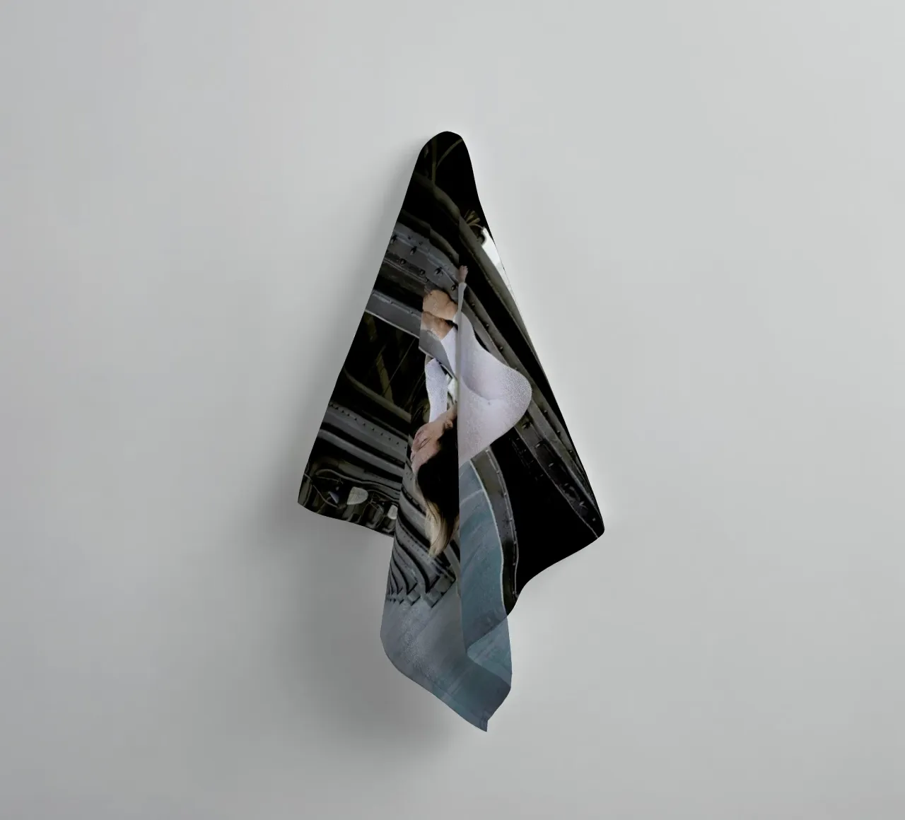 Paris #1 towel by The Urban Yoga