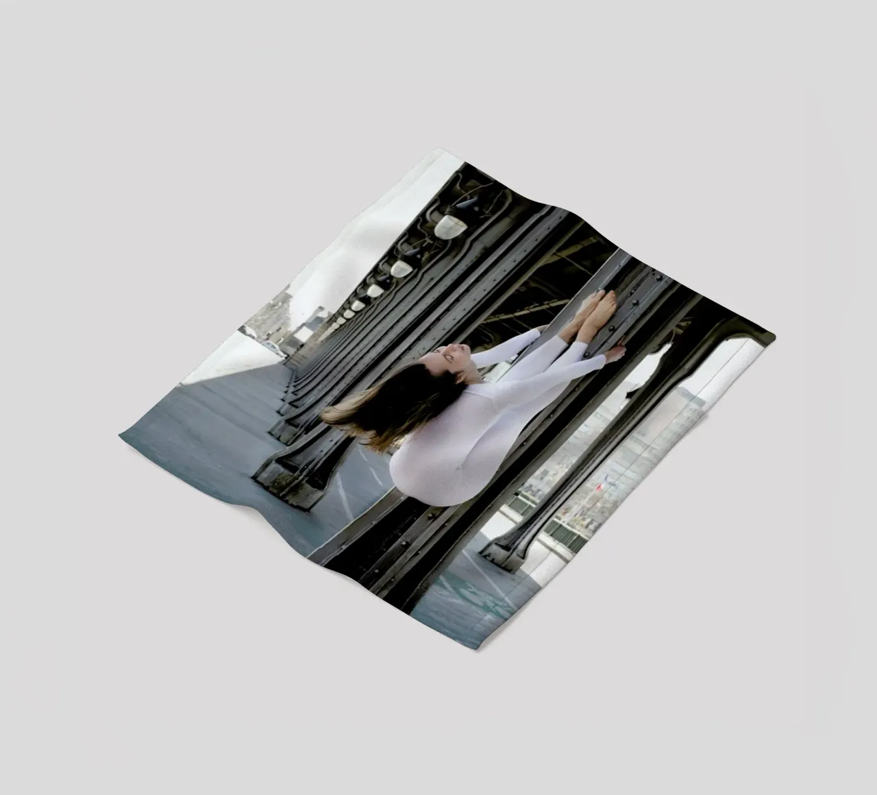 Paris #1 fleece blanket by The Urban Yoga