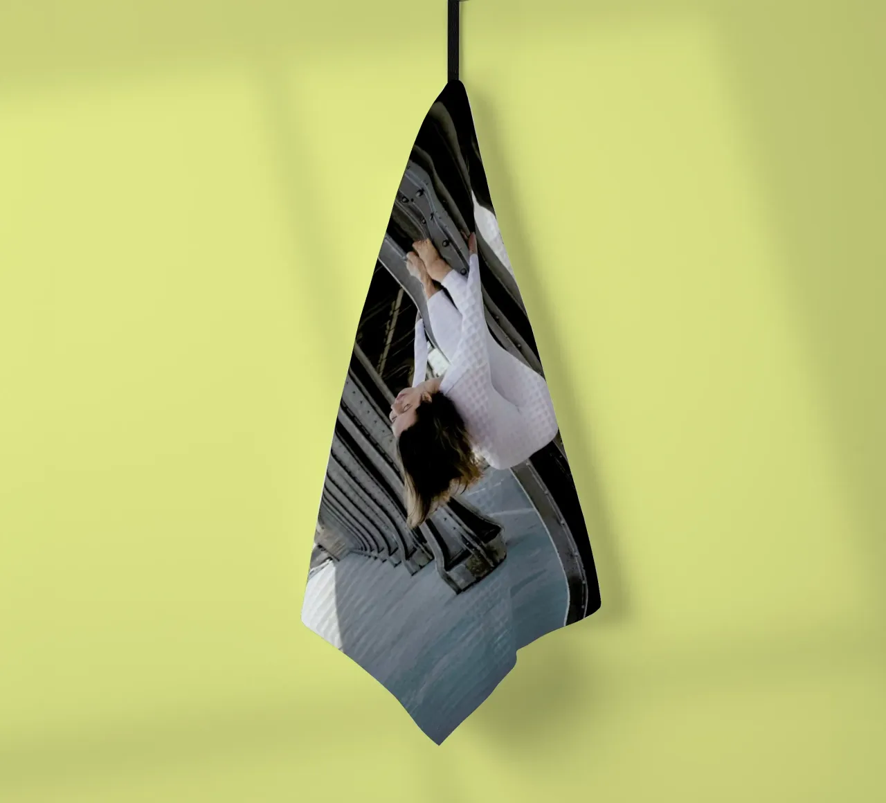 Paris #1 tea towel by The Urban Yoga