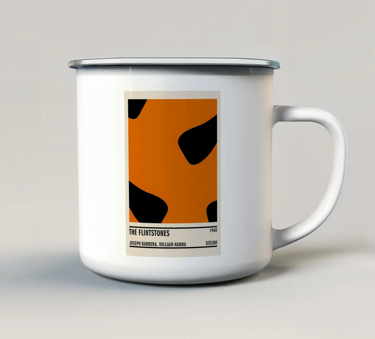 The Flintstones tazza in smalto da TheArtstudio