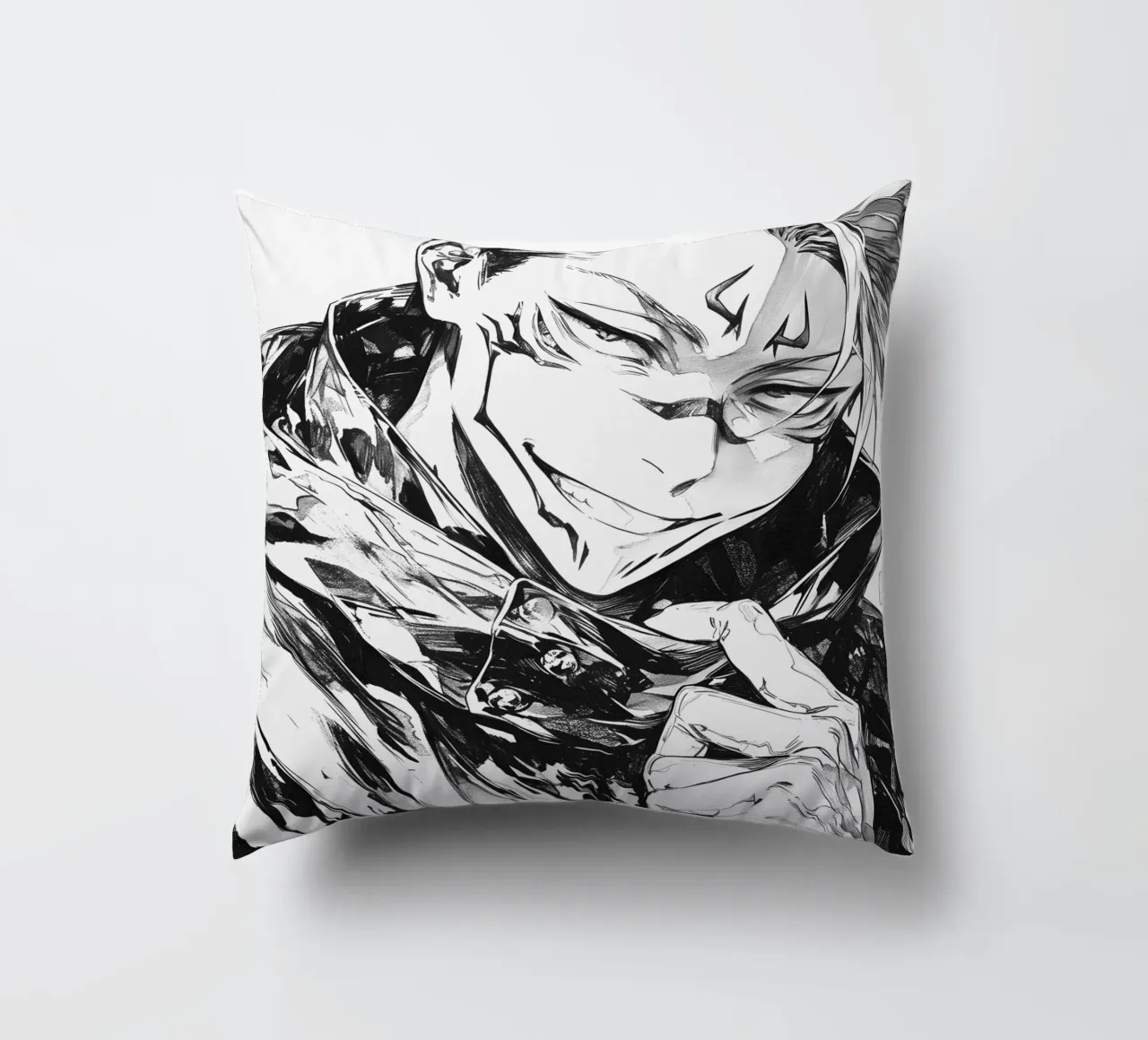 Sucuna black and white cuscino da CreativeStudio