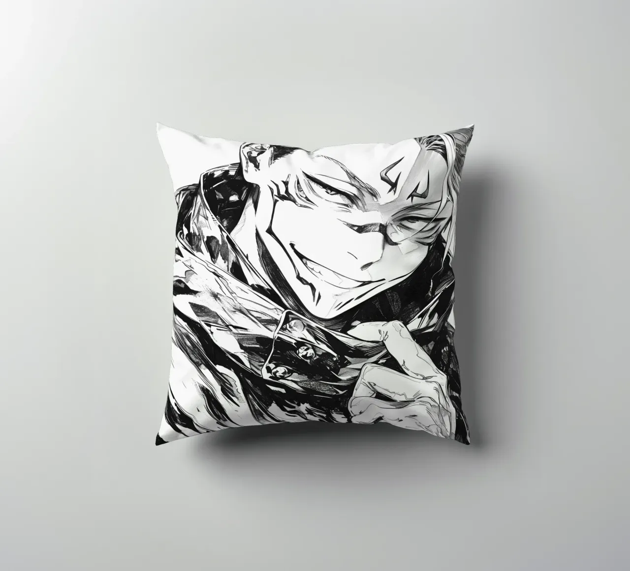 Sucuna black and white cuscino da CreativeStudio