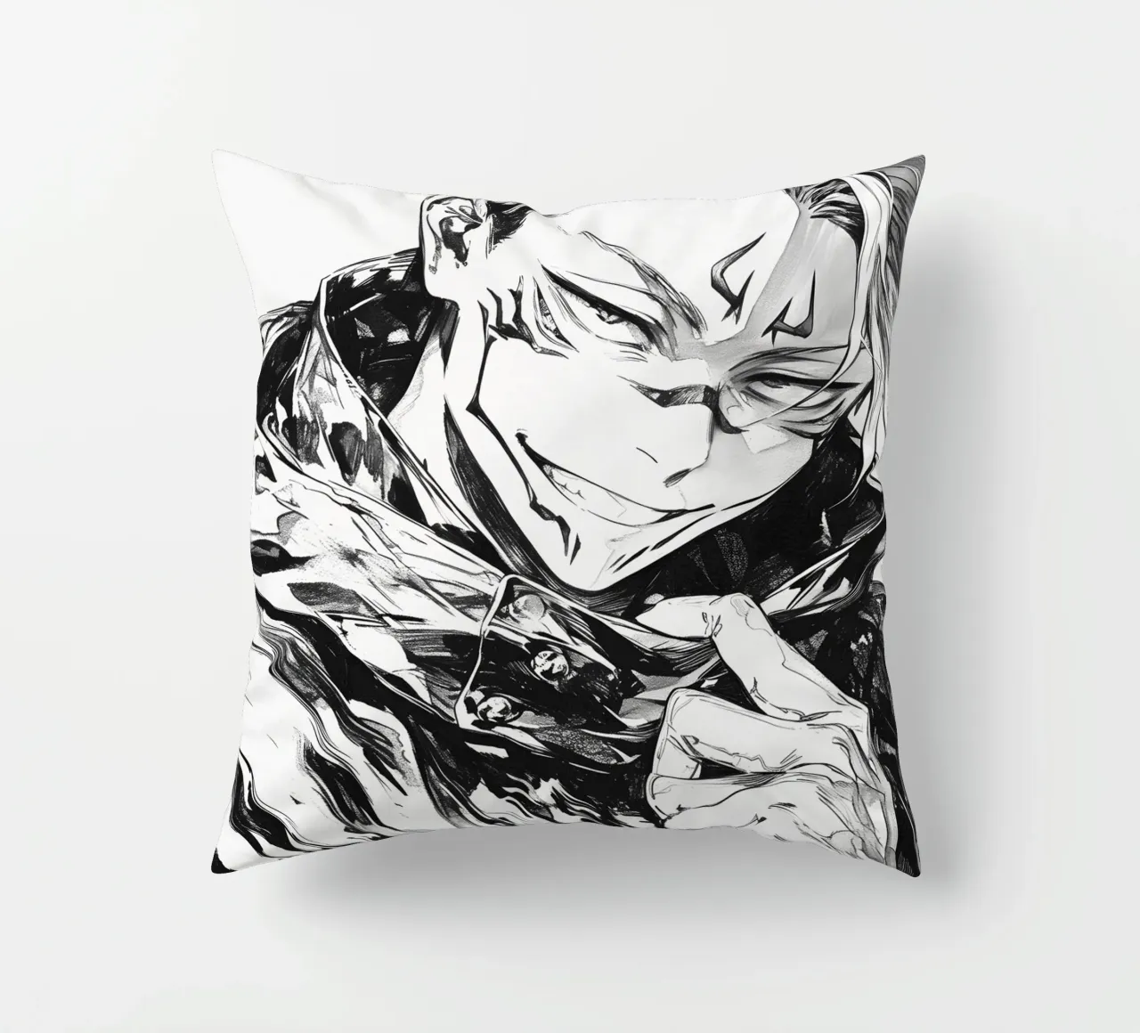 Sucuna black and white cuscino da CreativeStudio