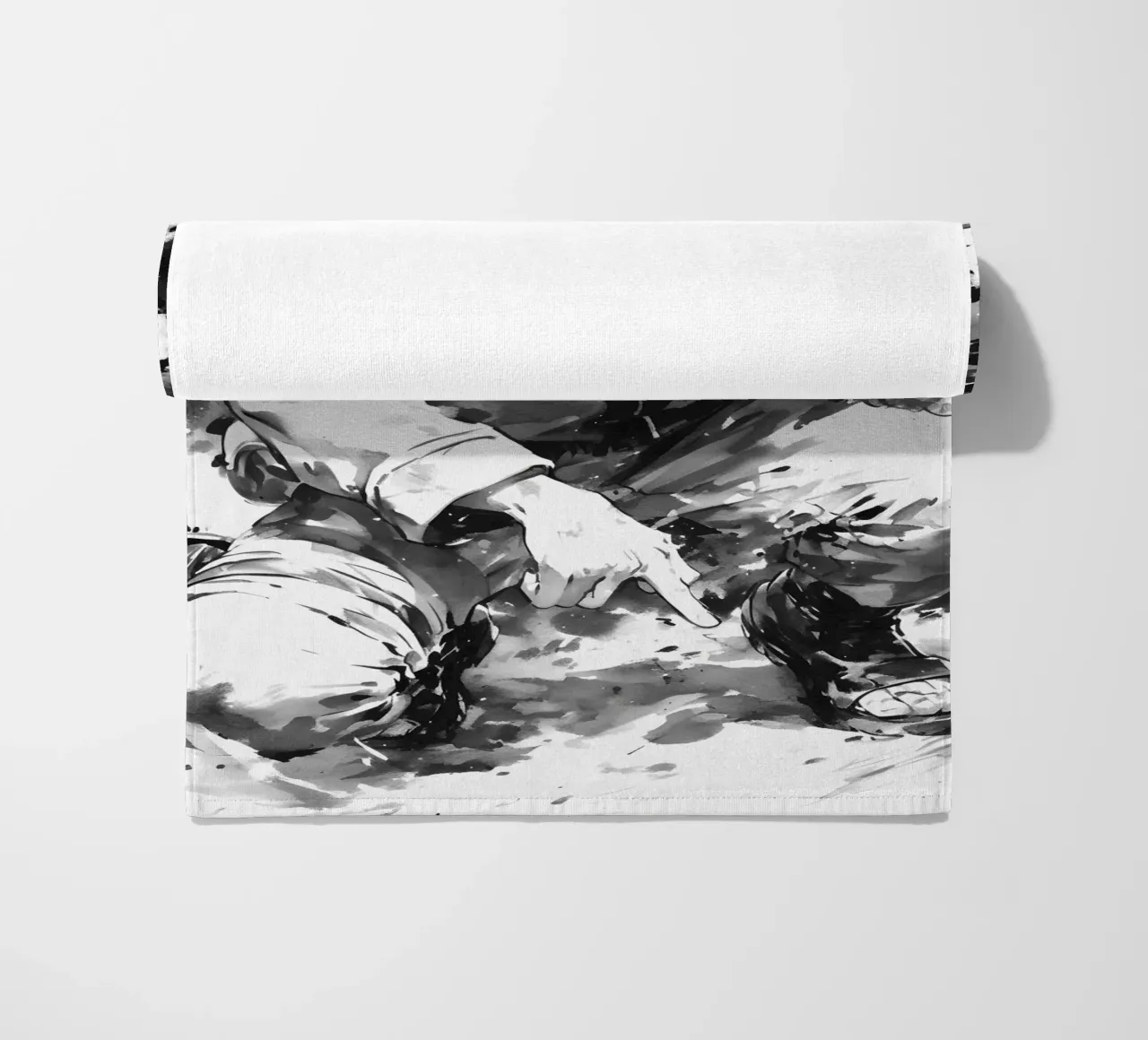 Naruto black and white telo mare da CreativeStudio