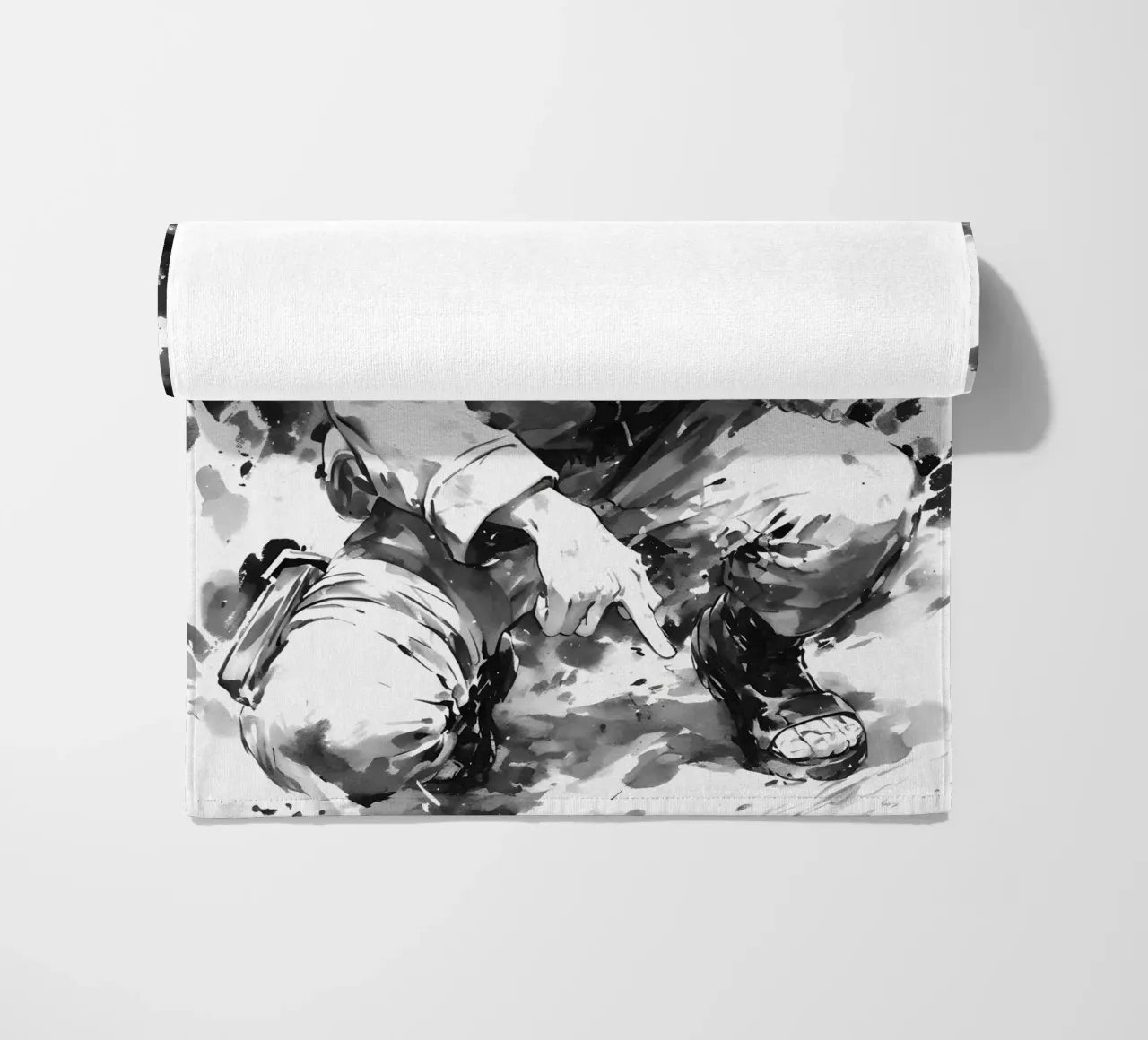 Naruto black and white telo mare da CreativeStudio