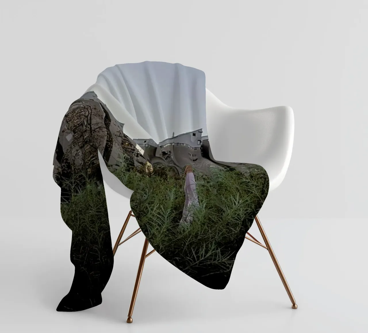 Ljubljana #4 fleece blanket by The Urban Yoga