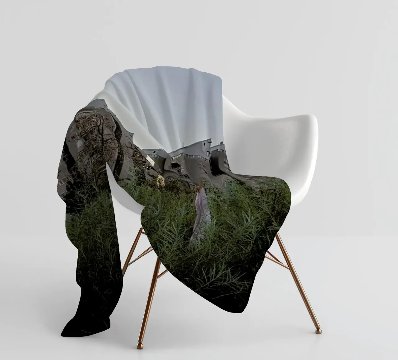 Ljubljana #4 fleece blanket by The Urban Yoga