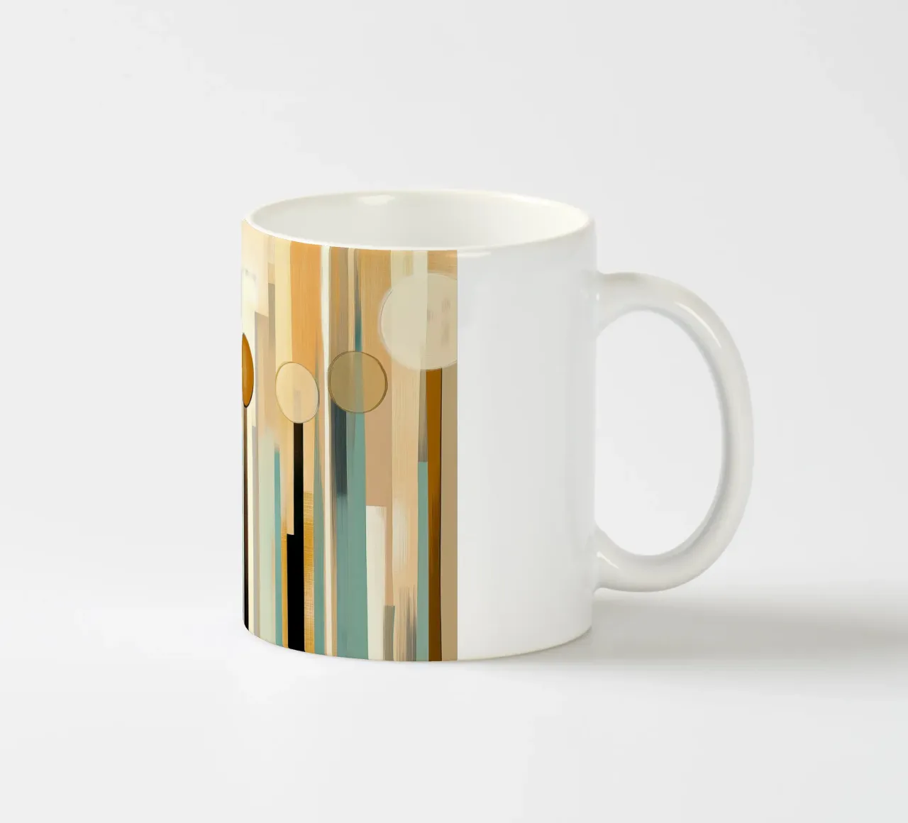 Fiori astratti tazza in ceramica da Imagine
