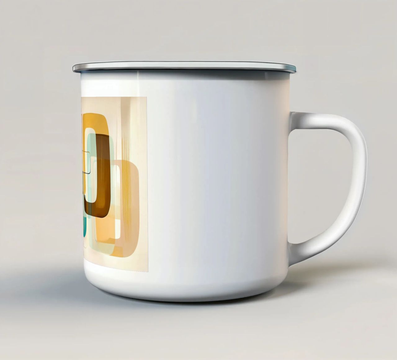 Astratto bohémien tazza in smalto da Imagine