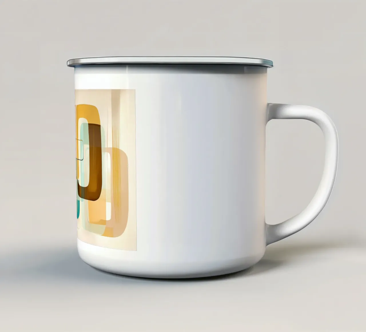 Bohemia abstracta taza de esmalte de Imagine
