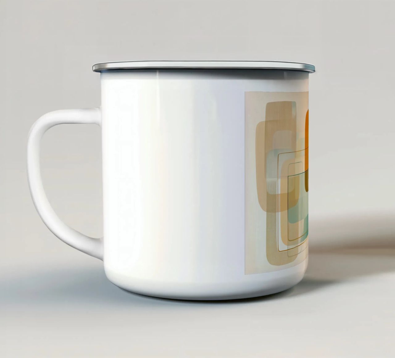 Astratto bohémien tazza in smalto da Imagine