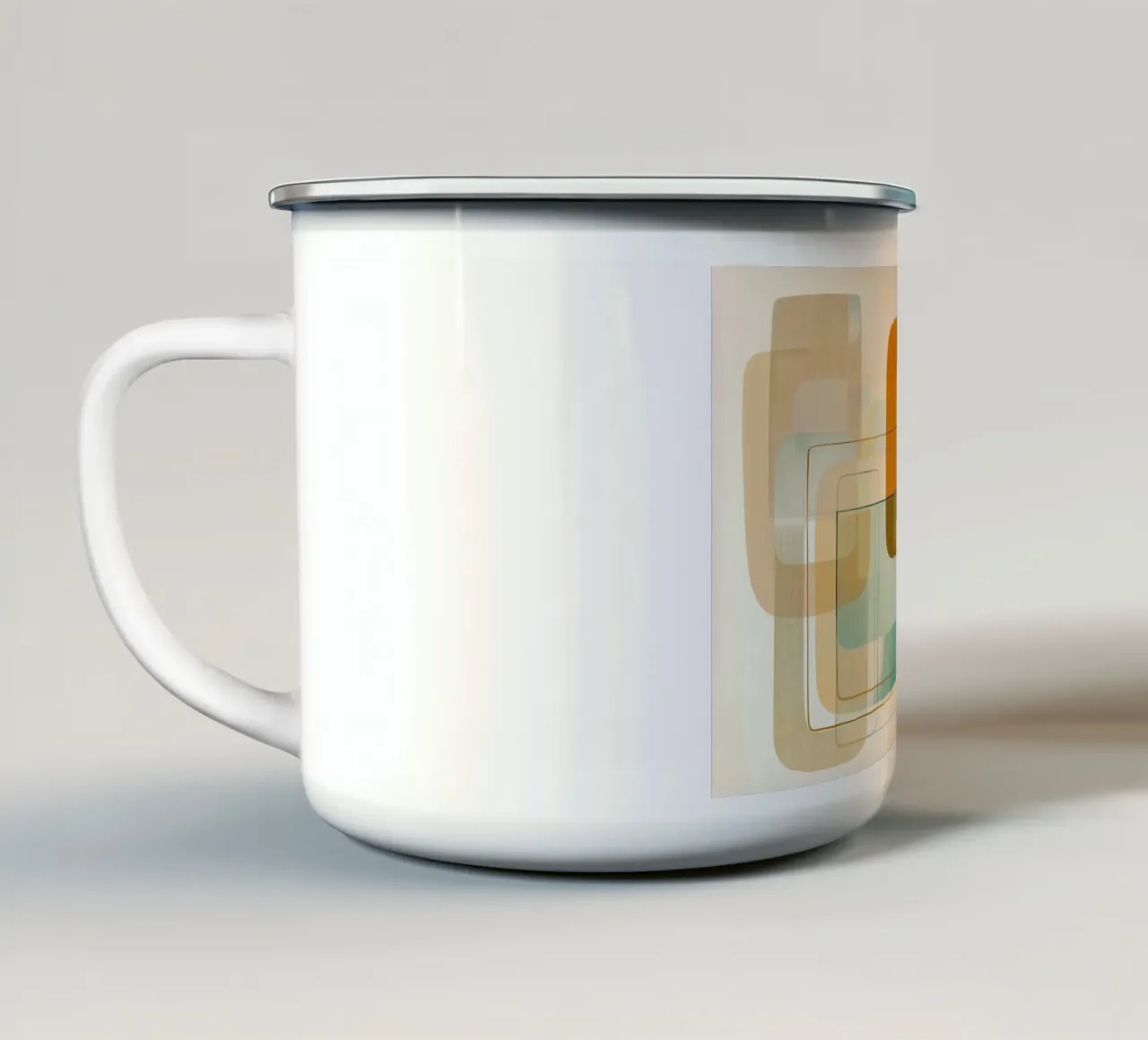 Bohemia abstracta taza de esmalte de Imagine