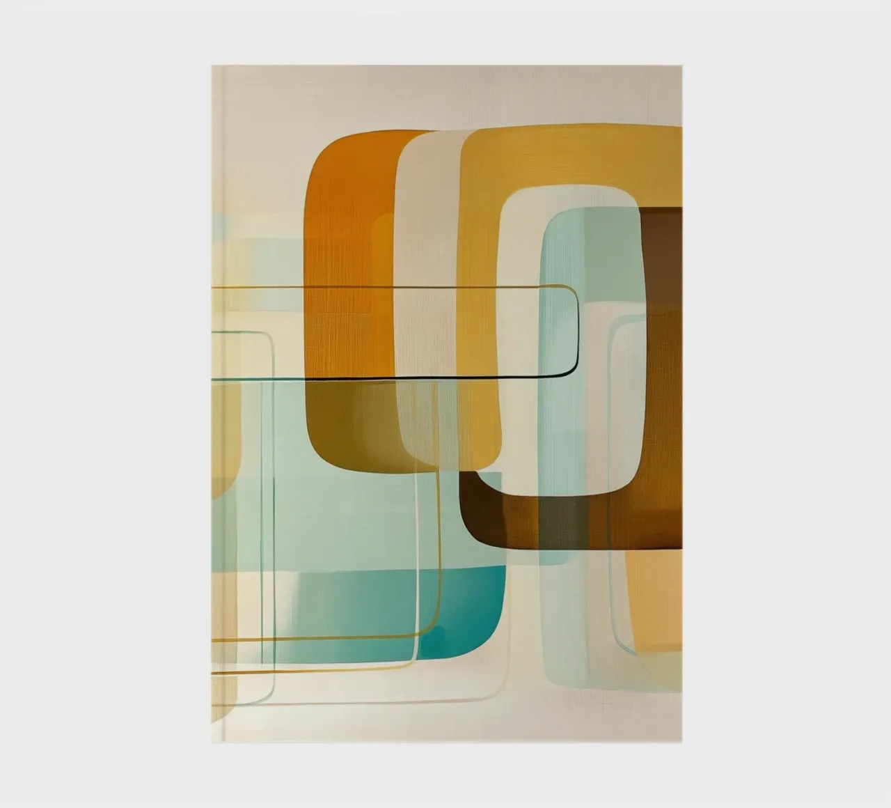 Abstract Boheems notitieboek van Imagine