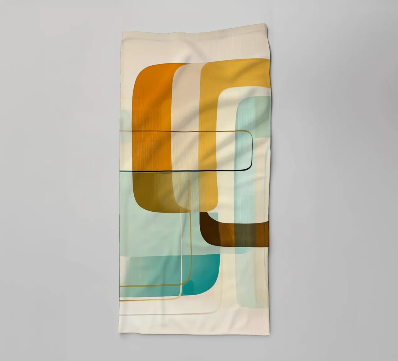 Abstract Bohemian towel by Imagine