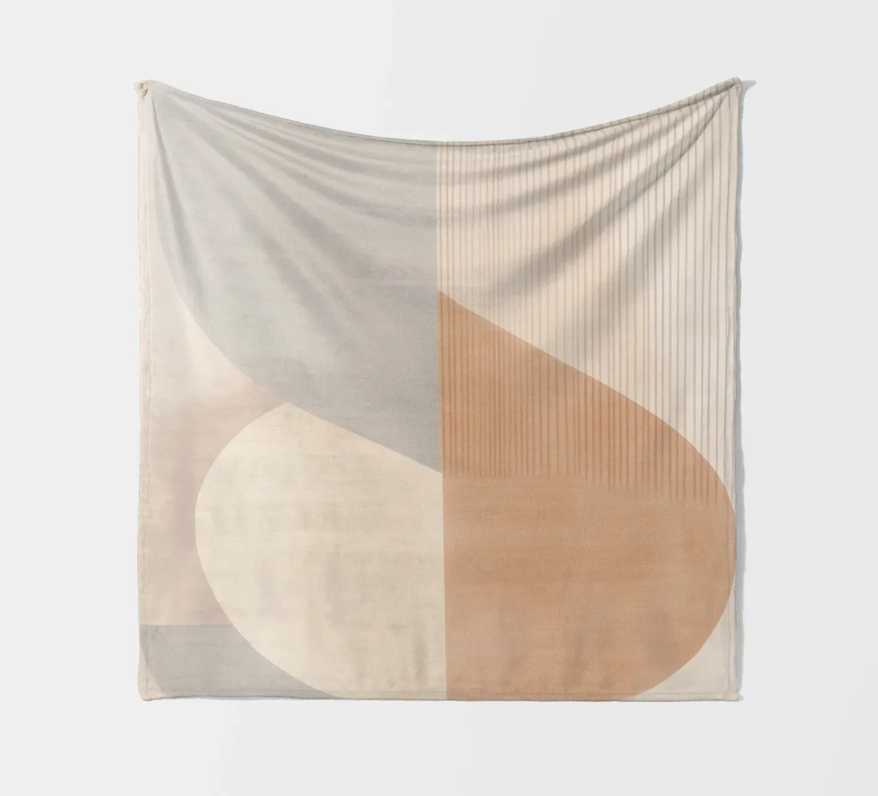 Forme astratte coperta in pile da Imagine