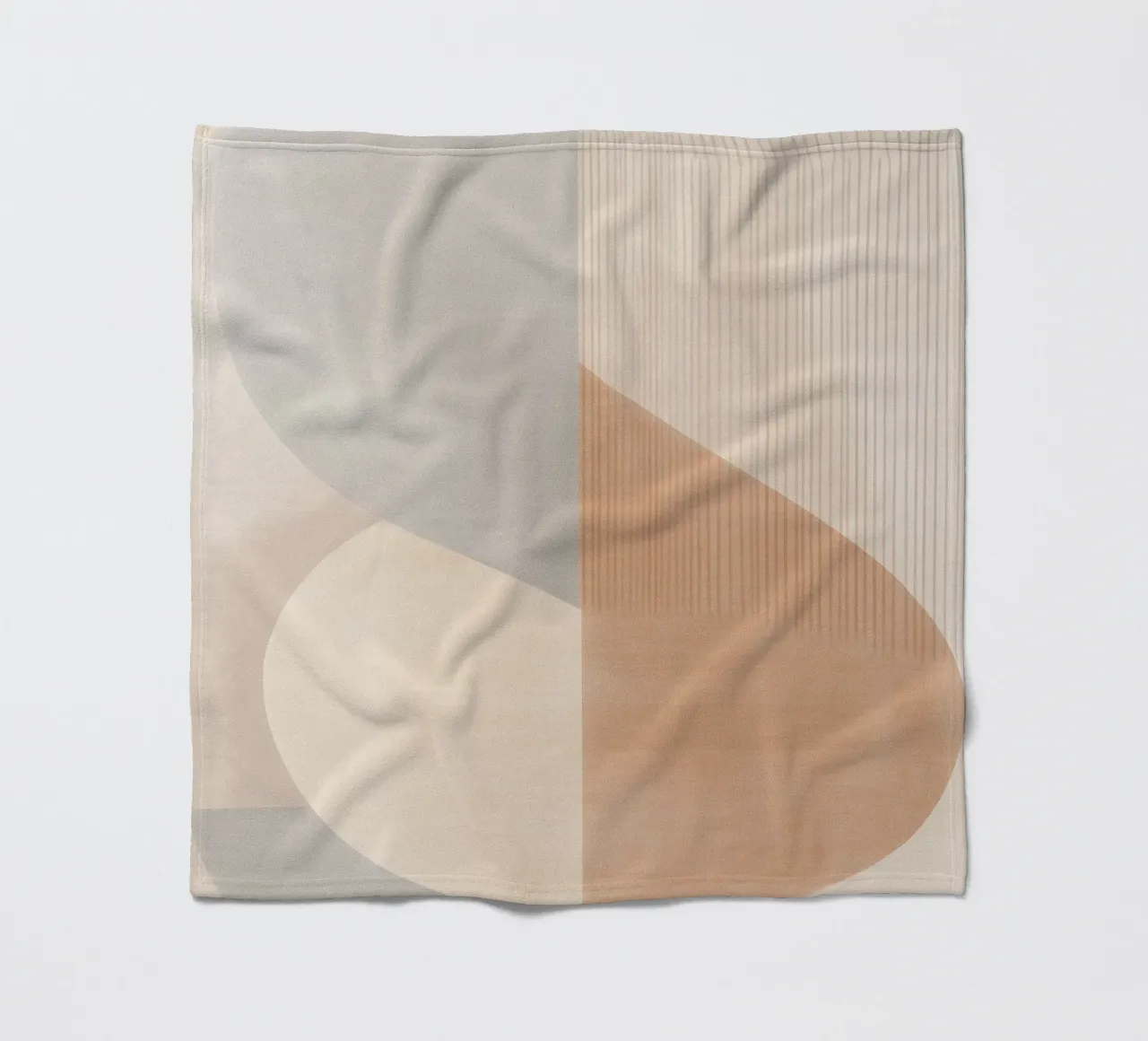 Forme astratte coperta in pile da Imagine