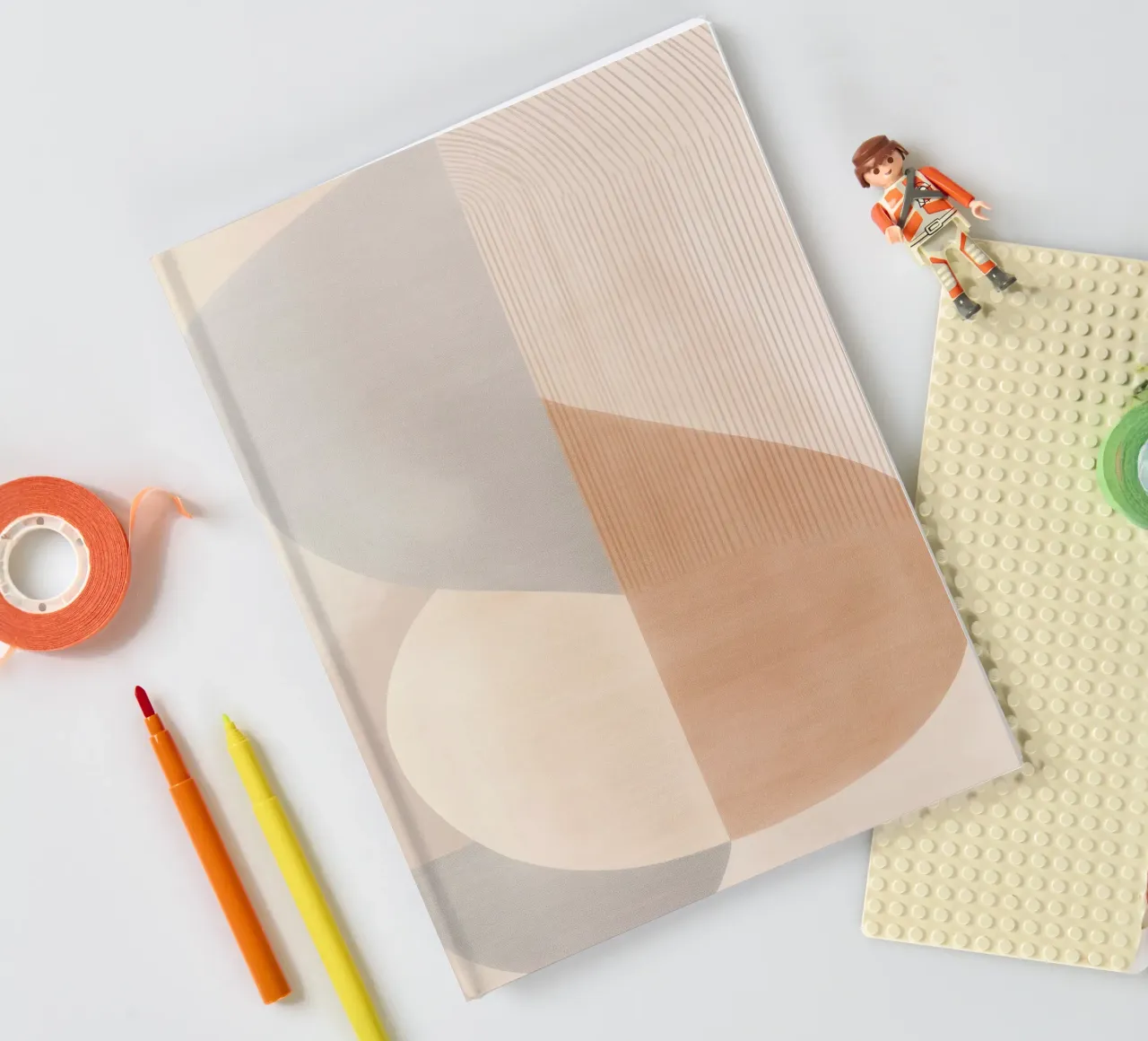 Abstract forms notebook by Imagine