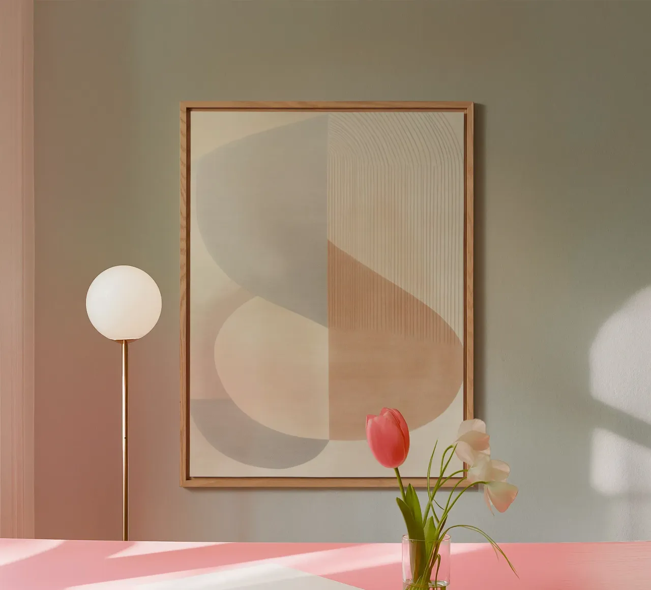 Abstract forms alu-dibond by Imagine