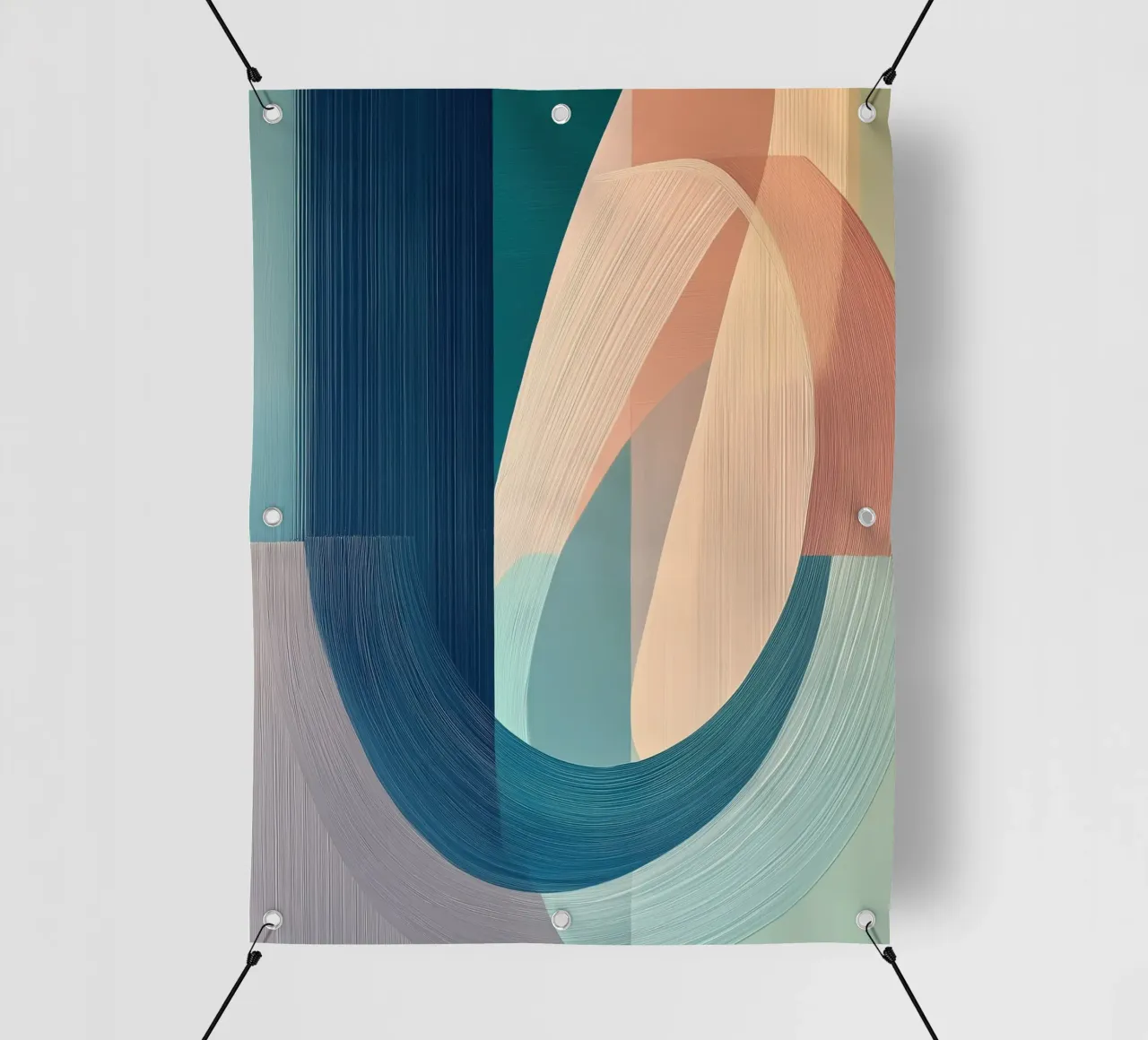 Forme astratte telo in pvc da Imagine
