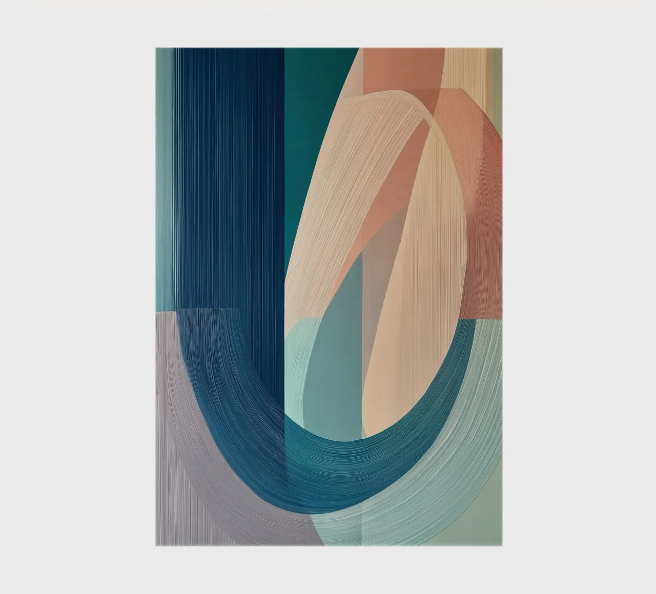 Abstract forms notebook by Imagine