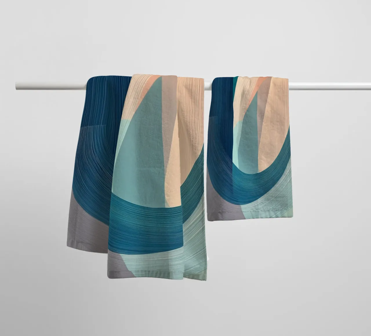 Abstract forms towel by Imagine