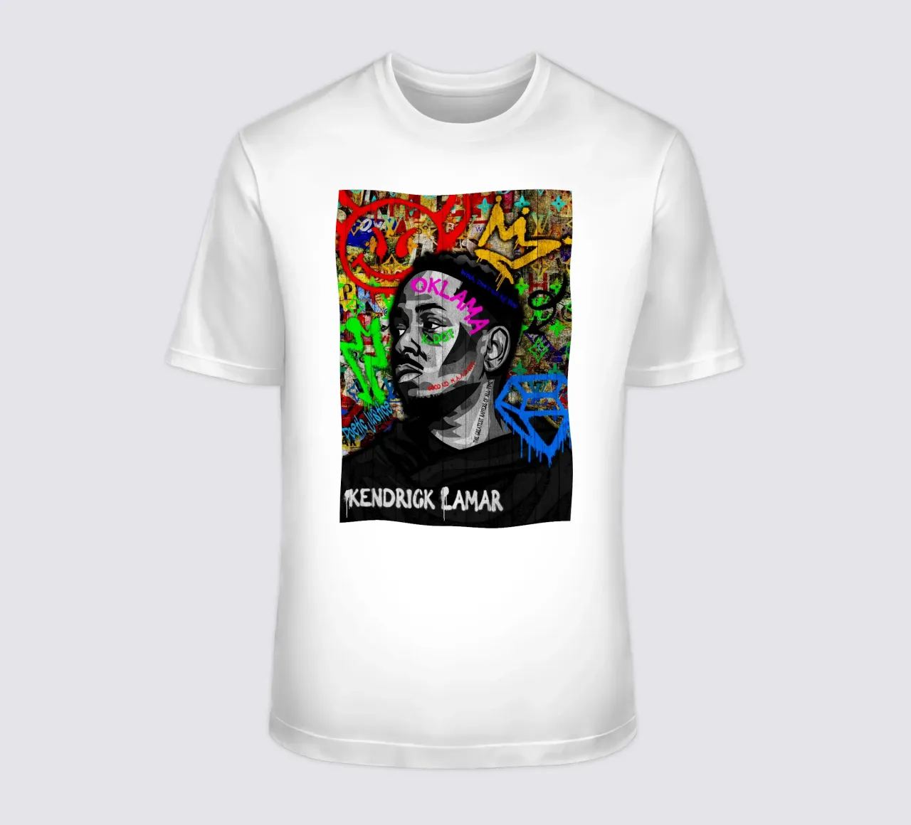 Pop art kendrick lamar t-shirt da FreeArtStudio