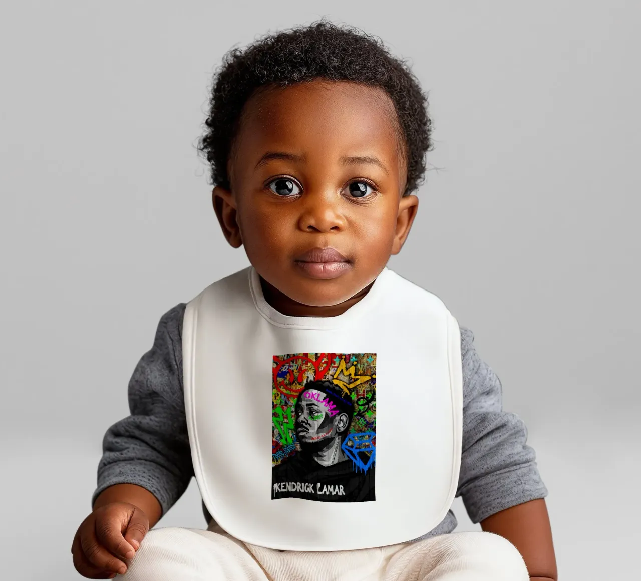 Pop art kendrick lamar bavaglino da FreeArtStudio